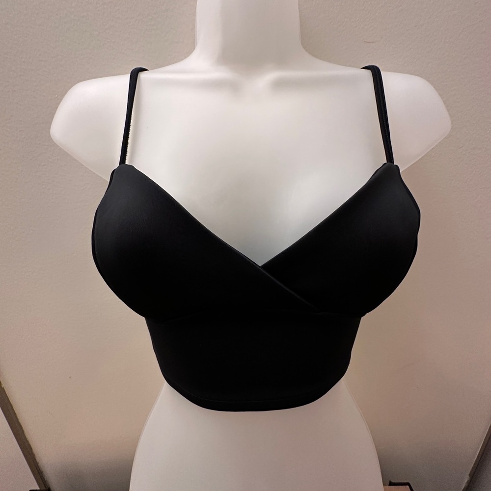 Abercrombie & Fitch Black Bralette Top